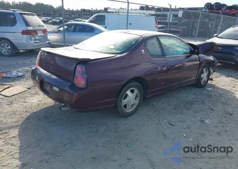2003 Chevrolet Monte Carlo Ss из США, поврежденный, VIN 2G1WX12K639160896